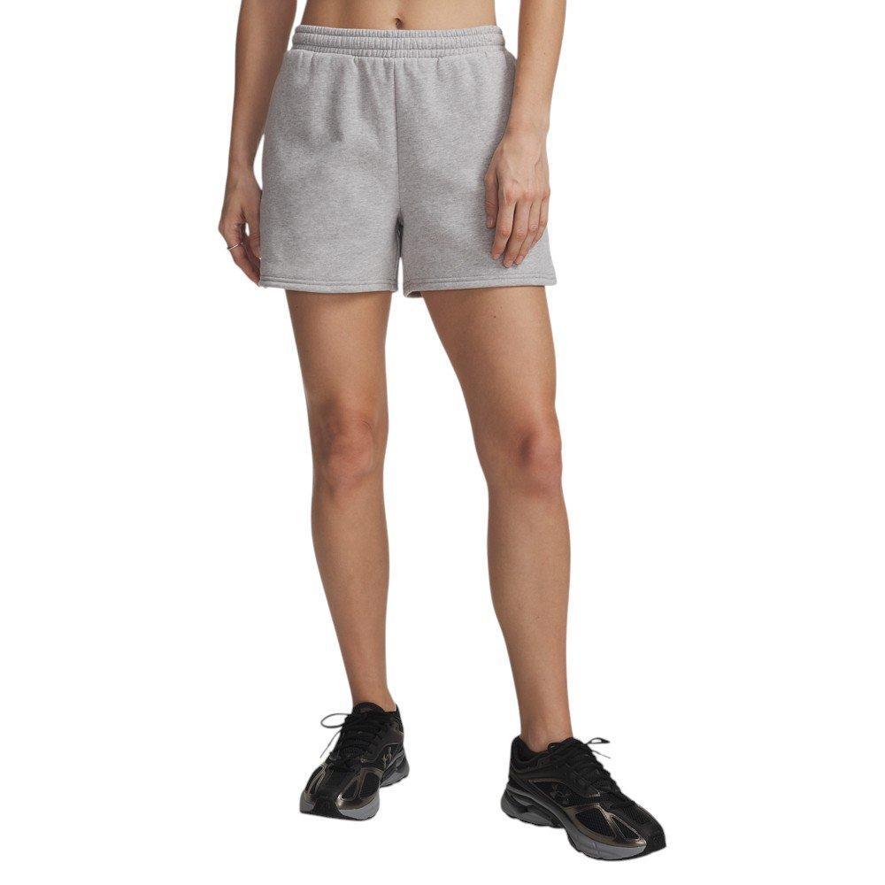 Under Armour Women's Icon Fleece Shorts - Grey - GREY